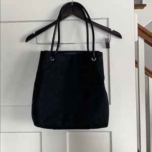 Black Gucci tote